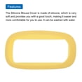 thumbnail image 4 of Unique Bargains Silicone Mouse Cover Protective Skin for Mouse 1 and 2, Anti Drop and Wear Resistant Case Yellow, 4 of 5