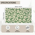 thumbnail image 3 of Vintage Groovy Flower Door Mat, 17 x 30 Inch Welcome Doormat Decorative Home Floor Mat, Non Slip Rubber Back and Strong Water Absorption for Outdoor Indoor Entrance Decor, 3 of 6