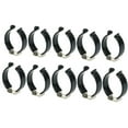 thumbnail image 3 of 10x Narrow Base Tool Spring Terry Clips Pipe Clamp Heavy Duty Tool Storage Strap 30MM（H:45), 3 of 6
