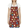 thumbnail image 3 of Sikiie Coffee Cups Aprons for Kitchen Cooking Aprons, Chef Apron for Men Women Chef, 3 of 7