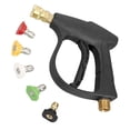 thumbnail image 1 of Riwesomey Car Wash High Pressure Washer Kit PSI Soap Nozzle Fitting 3000 Tips Type2 NO2, 1 of 1