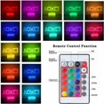 thumbnail image 3 of SYIAD Lámpara Gaming - Lámpara Gamer con Control Remoto - 16 Colores - 4 Modos de Iluminación - Decoración Gaming (Modelo B) CRUEL, 3 of 5