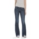 thumbnail image 1 of Aeropostale Womens Hailey Super Low Rise Flared Jeans, Azul, 1/2 Regular, 1 of 3