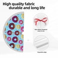 thumbnail image 7 of Christmas Tree Skirt, Donuts Christmas Tree Decorations Indoor, Tree Skirts Mat With Tassel Trim for Halloween New Year Holiday Christmas Party Decor 30 Inches, 7 of 7