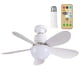 thumbnail image 1 of Lámpara para Ventiladores Techo LED Ventilador 30W Con Control Remoto Regulable El Del, 1 of 9