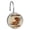 Multicolor 1, variant on 12pcs Decorative Shower Curtain Hooks, Rust Resistant Shower Rings for Bathroom Living Room,Rustproof Stainless Steel Rings for Shower Curtain and Liner Rods,Book Fox