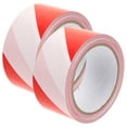 thumbnail image 2 of unbranded 8 Rolls  Red White Caution Tape Non Sticky Barrier Tape Striped Safety Tape for Hazard Marking, 2 of 8