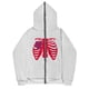 thumbnail image 3 of Sudadera con esternón oscura Y2K europea y americana, sudaderas con capucha para hombres y mujeres, pareja gótica, sudadera con cremallera larga de gran tamaño Harajuku, 3 of 5