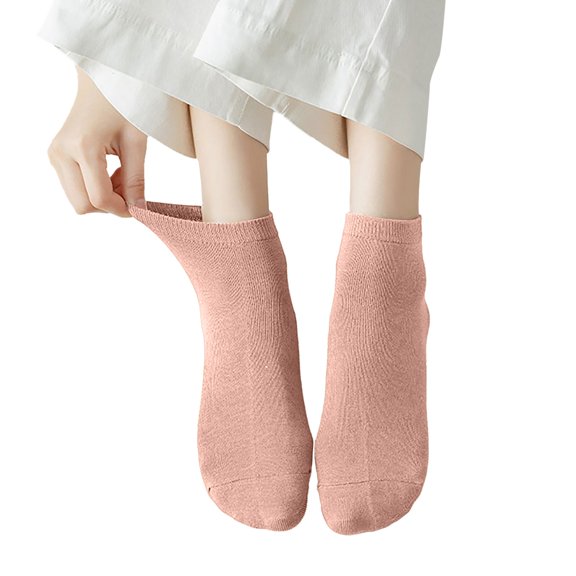 HNMKIU Lightweight Thermal Stockings for Women and Men Cozy Comfort Everyday Wear Soft Warm Socks Pink,One Size