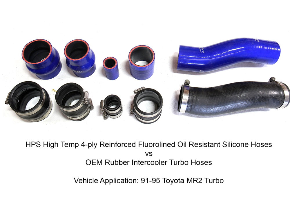 HPS Silicone Front Radiator Hose Kit for Toyota 90-99 MR2 3SGTE Turbo 91 92 93