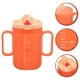 thumbnail image 3 of 2 vasos antiderrames para niños pequeños, vaso de aprendizaje para niños mayores, vaso con boquilla adaptable para adultos con discapacidad, 300 ml, 3 of 6