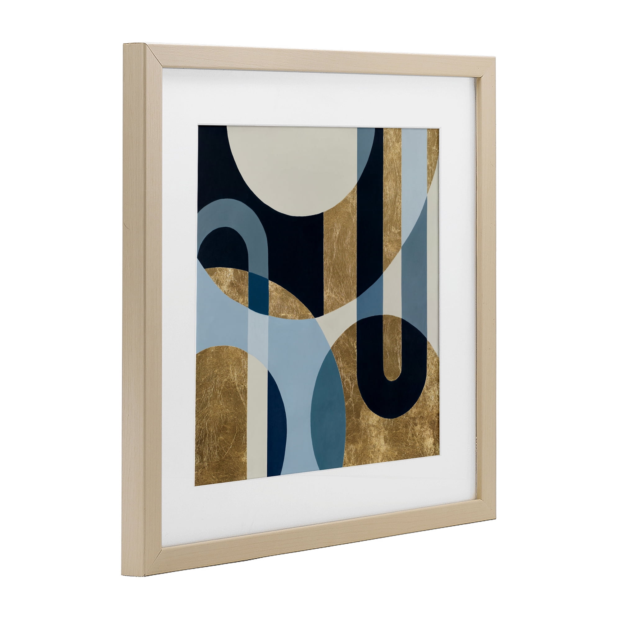 Stupell Industries Earthly Shapes & Arches Birch Framed Print Under Glass, design by Max Maxx