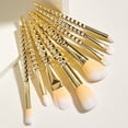 thumbnail image 4 of Kit de 8 pinceles de maquillaje para cejas, sombras de ojos, polvos y labios., 4 of 5