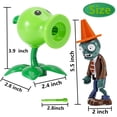thumbnail image 2 of Set de figuras de acción JHESAO Plants vs Zombies Serie 1 y 2 piezas, 2 of 7