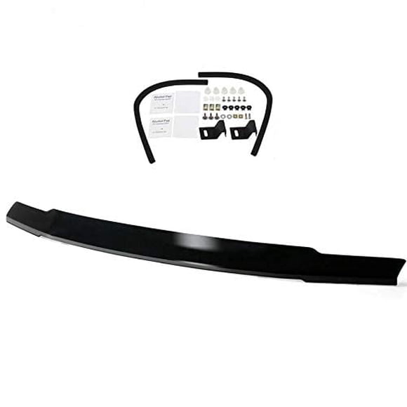 Hood Deflector Bug Shield Protector, Compatible with Ford F250/F350/F450/F550 Super Duty 2017 2018 2019 Silver HC3Z-16C900-A