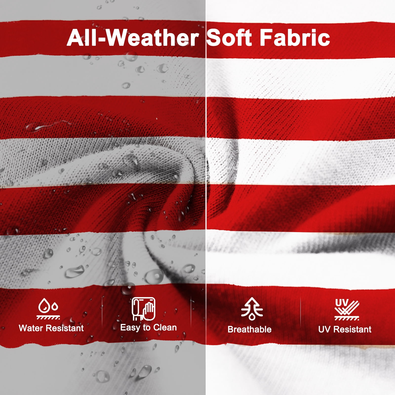 Outdoor Loveseat Cushion Set, Water Repellent Patio Furniture Cushions Replacement, 48 x 24 inch