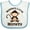 White and Blue, variant on Inktastic Mommys Little Monkey Baby Boy Boys Baby Bib