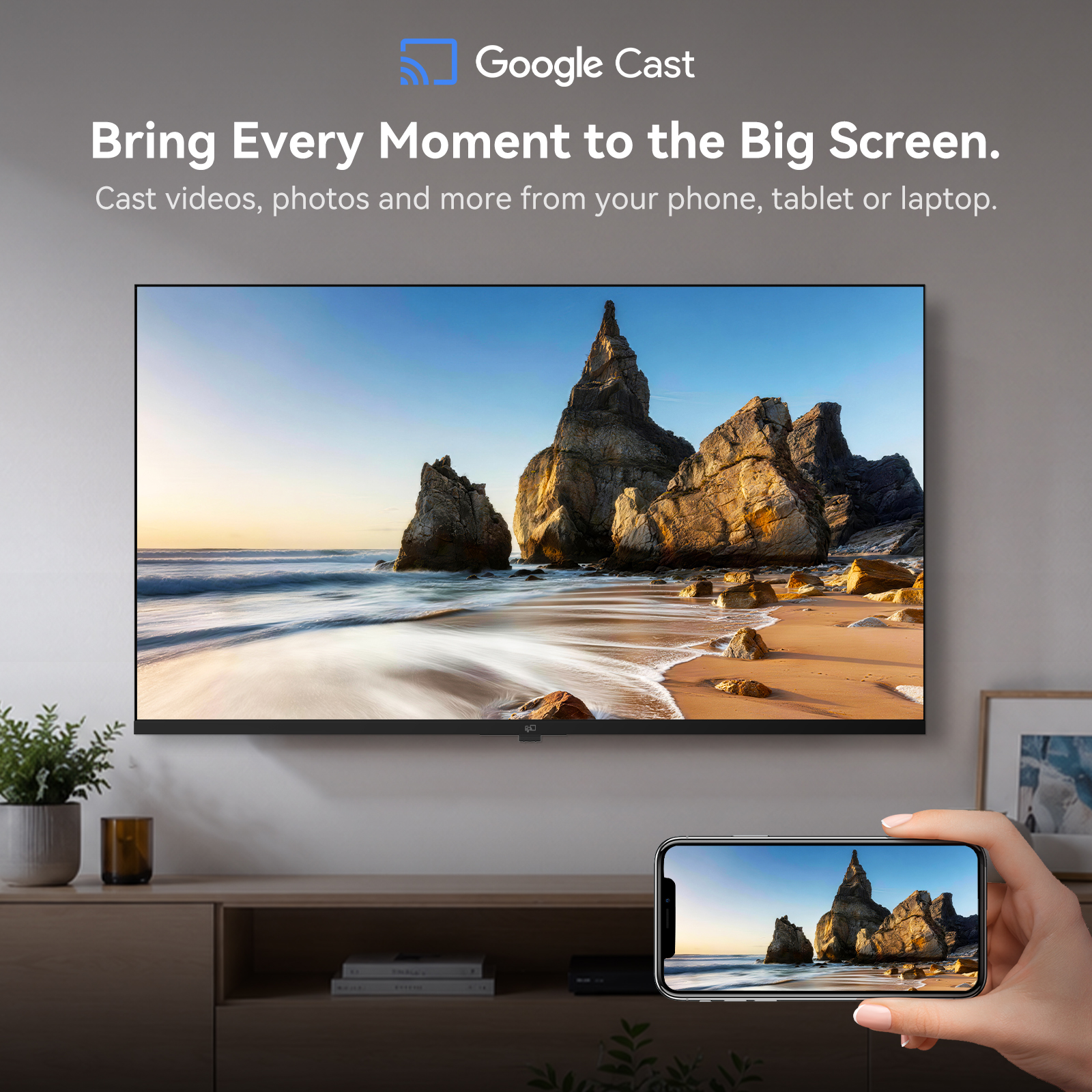 FPD 32" 720p HD Smart TV with Google TV photo 7