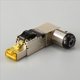 thumbnail image 5 of 4 Piezas RJ45 Enchufe de Campo de AleacióN de Zinc Blindado Completo Conector de TerminacióN de Campo CAT8 STP en ÁNgulo de 90 Grados Tipo Sin Herramientas, 5 of 5