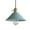 Blue, variant on Small Industrial Retro Style Pendant Lighting for Kitchen Sink, Mini Vintage Metal Dining Room Pendant Light Fixtures Over Table, Single Rustic Farmhouse Hanging Lamp Ceiling Chandelier