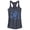 Indigo, variant on Junior's Marvel Avengers: Endgame Smudged Logo  Racerback Tank Top Indigo X Small