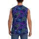 thumbnail image 4 of Balery Turtles Camisetas sin mangas para hombre, absorbe la humedad y protege contra el mal olor.-Large, 4 of 7