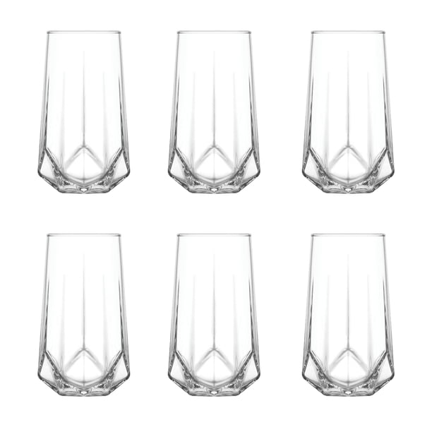Juego 6 Vasos Dof Old Fashion LAV Modernos Vidrio 460ml