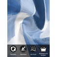 thumbnail image 7 of Blue Geometric Cloth Napkins Set of 6 Reusable Dinner Napkins, Watercolor Ombre Modern Abstract Art Cocktail Napkin Washable Table Napkins for Wedding/Holiday Party/Baby Shower 20"x20", 7 of 7