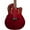 Ruby Red, variant on Ovation Celebrity Elite Rosewood 19.5 lb Acoustic-Electric Guitar Lyrachord cutaway, Sunburst