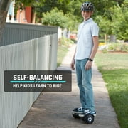 GOTRAX Edge Hoverboard for Kids Adults, 6.5 Tires 6.2mph & 2.5 Miles Self Balancing Scooter, Teal