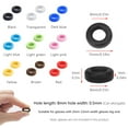 thumbnail image 3 of 12 Pairs Silicone Glasses Ear Grip MODANU Eyeglass Temple Tip Sleeve Retainer Round Ear Cushion Multicolor Anti Slip Ear Pad for Kids and Adults Sunglasses, 3 of 6