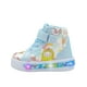 thumbnail image 2 of Tenis Luces Para Niña Unicornio Tendencia Moda Azul Cielo azul 20, 2 of 6