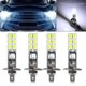 thumbnail image 1 of 4pcs H1 Led 6000k Pure White Headlight High Low Low Beam Fog Light Smd Bulbs, 1 of 3