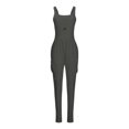 thumbnail image 3 of Women's Sleeveless Yoga Jumpsuit - Breathable Mesh Design for Workouts & Outdoor Activities, 3 of 3