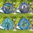 thumbnail image 1 of Fiudx Carillón de Viento de Pavo Real, Diseño Giratorio de Metal, Decoración Colorida para Exteriores, Sonido Relajante para El Hogar, Árbol y Jardín, Regalo Perfecto para Fiestas, 1 Carillón de Vien, 1 of 5