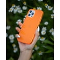 thumbnail image 2 of - iPhone 13 Pro Max Neon Orange Clear Protective Case, TPU and Polycarbonate Shock-Absorbing Bright Cover -, 2 of 3