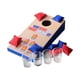 thumbnail image 5 of Juego de fiesta Cornhole Toss, juego de lanzamiento de sacos de arena, juegos de lanzamiento portátiles con bolsa de arena, juguete familiar de madera, 5 of 9