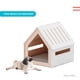 thumbnail image 5 of Casa para mascota Poli Pets PP-CPMMWH 60.5x63x62.2cm blanco 6.49 pulg, 5 of 6