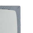 thumbnail image 2 of Ambesonne Animal Fitted Sheet, Siamese Cat Portrait, Twin Size, White Sky Blue and Grey, 2 of 2
