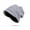 Gray, variant on Dyfzdhu Women Winter Versatile Knitted Warm Keeping Hat Short Brim Pullover Cap Cold Big End Round Pile Beige