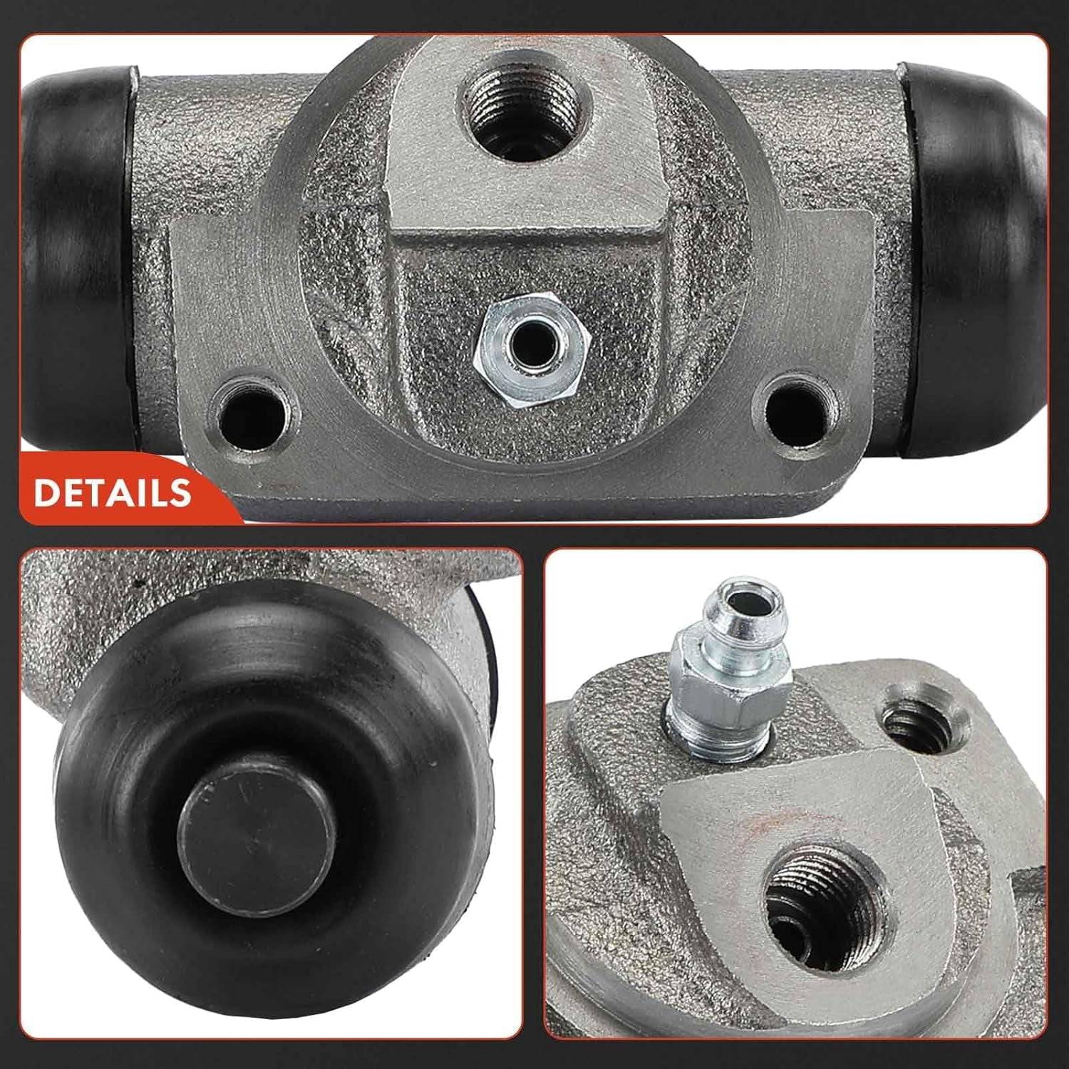 A-Premium Rear Drum Brake Wheel Cylinder Compatible with Select Chevrolet, GMC, Isuzu and Oldsmobile Models - LLV 1994-1995, S10, S10 Blazer, Jimmy, Sonoma, Typhoon, Hombre, Bravada, 2-PC Set