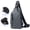 Gray#203, variant on Men's Large Crossbody Chest Bag, Water-Resistant Sling Pack with USB Port, Anti-Theft Travel Shoulder Bag for Outdoors, Holds 7.9-Inch Tablet