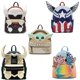 thumbnail image 2 of Mochila de Cosplay de Loki clásica de Disney para niñas, mochila escolar de cuero PU, dibujos animados de Deadpool, cuero de bebé, Extron War zhangyuxiang unisex, 2 of 2