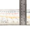 thumbnail image 4 of Unique Loom Tagine Collection Area Rug - Hafida (2' x 10' Runner Ivory/Black), 4 of 6