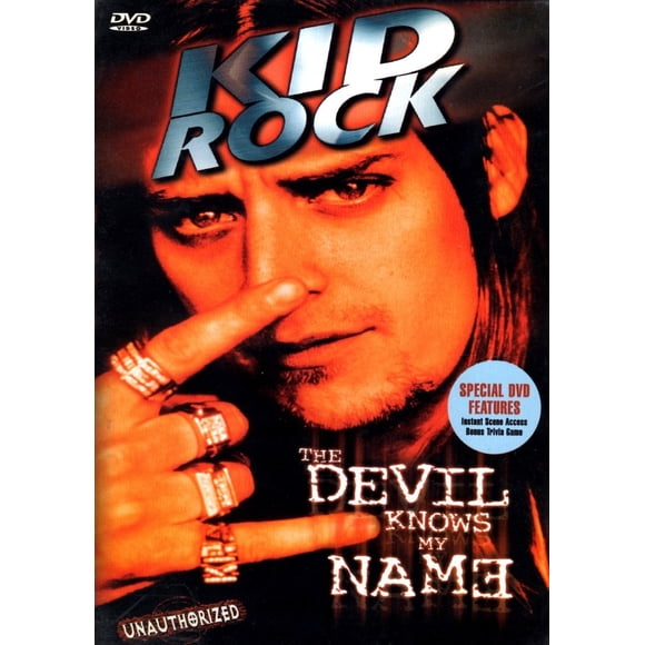 Kid Rock The Devil Knows My Name Unauthorized Documental Dvd ZIMA DVD