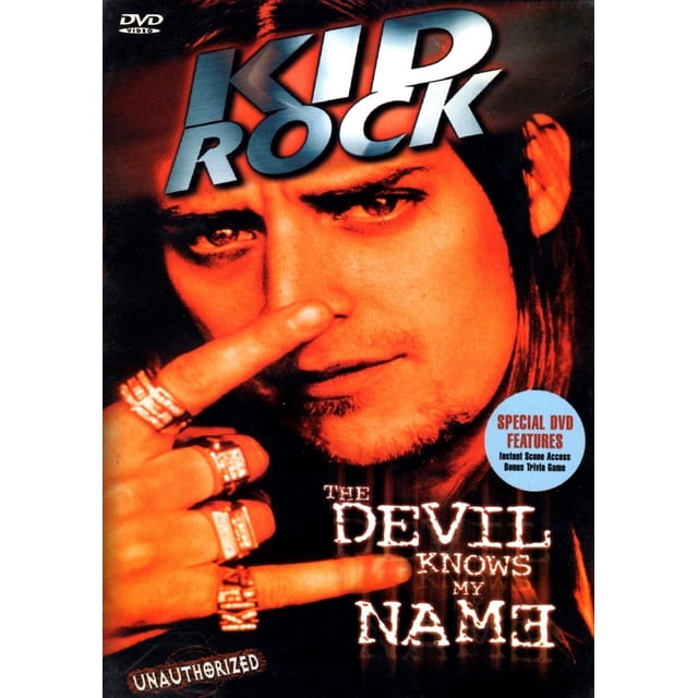 Kid Rock The Devil Knows My Name Unauthorized Documental Dvd ZIMA DVD