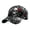 Black, variant on OOOUM Men Women Halloween Baseball Hat Skull Flower Print Adjustable Vintage Sun Hat Hop Streetwear Sports Casual Dad Hat Red