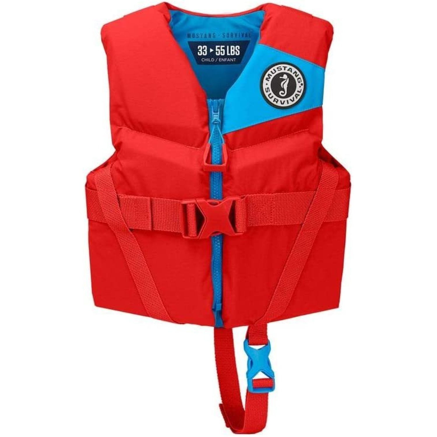  Child Foam Life Jacket Imperial Red, Child (33 lbs 55 lbs