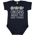 thumbnail image 3 of Inktastic Cousins Make the Best Friends Boys or Girls Baby Bodysuit, 3 of 5