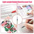 thumbnail image 3 of 1 Set Students Stationery Premium Multi-functional Ball-point Pen Portable Office Accessory Light Weight Hand Account Tool Purple, 3 of 7